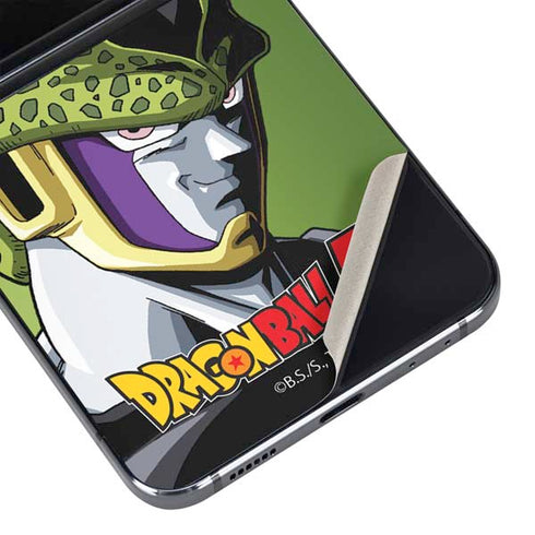 Dragon Ball Z Cell Portrait Galaxy Z Flip5 5G Skin